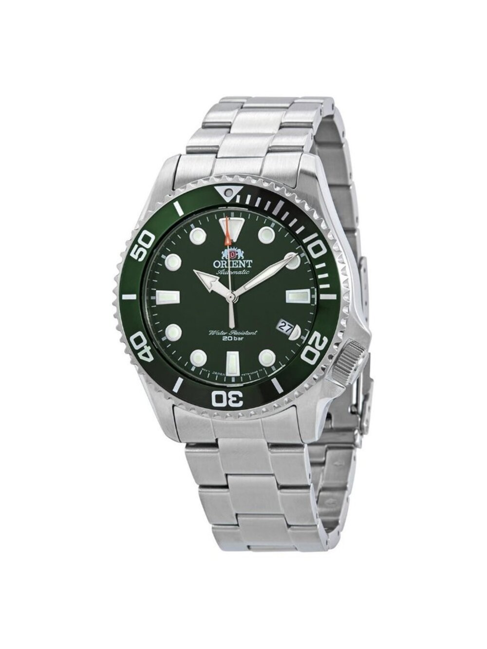 NWT Orient Triton Automatic Green Dial Men's Watch